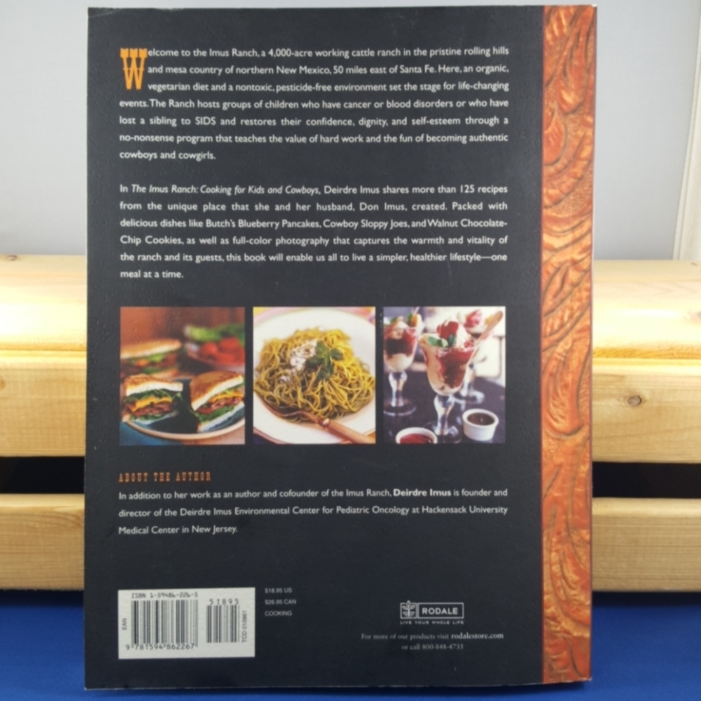 Cookbook THE IMUS RANCH Book 2005 - Picture 4 of 8